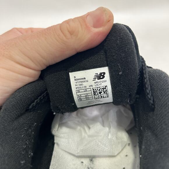 New Balance 2002R “Mesh Black Metallic” M2002WB - Picture 8 of 9